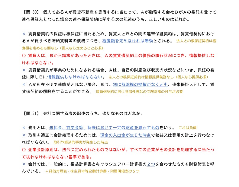 賃貸不動産経営管理士試験のおすすめ過去問集